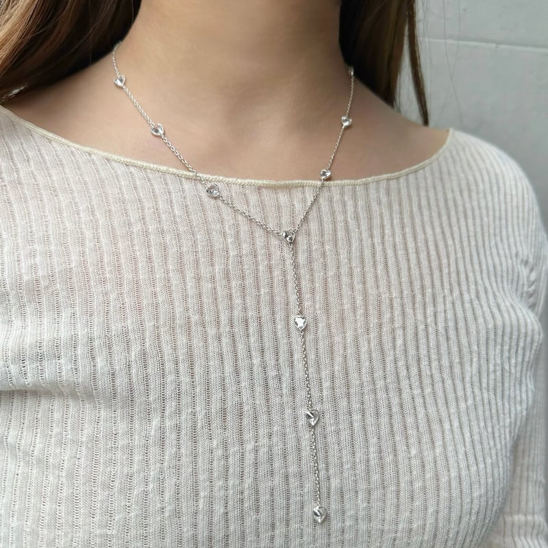 X hearts necklace | nananbijouxxx