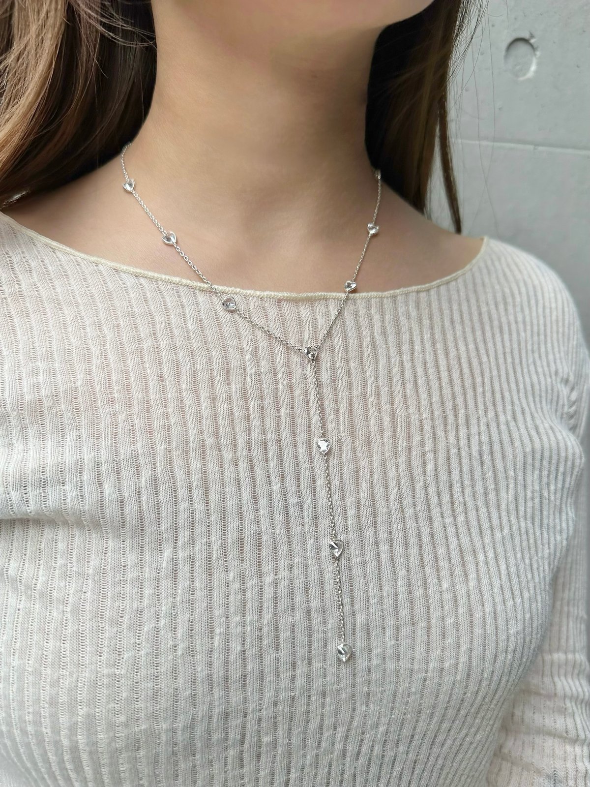 X hearts necklace | nananbijouxxx