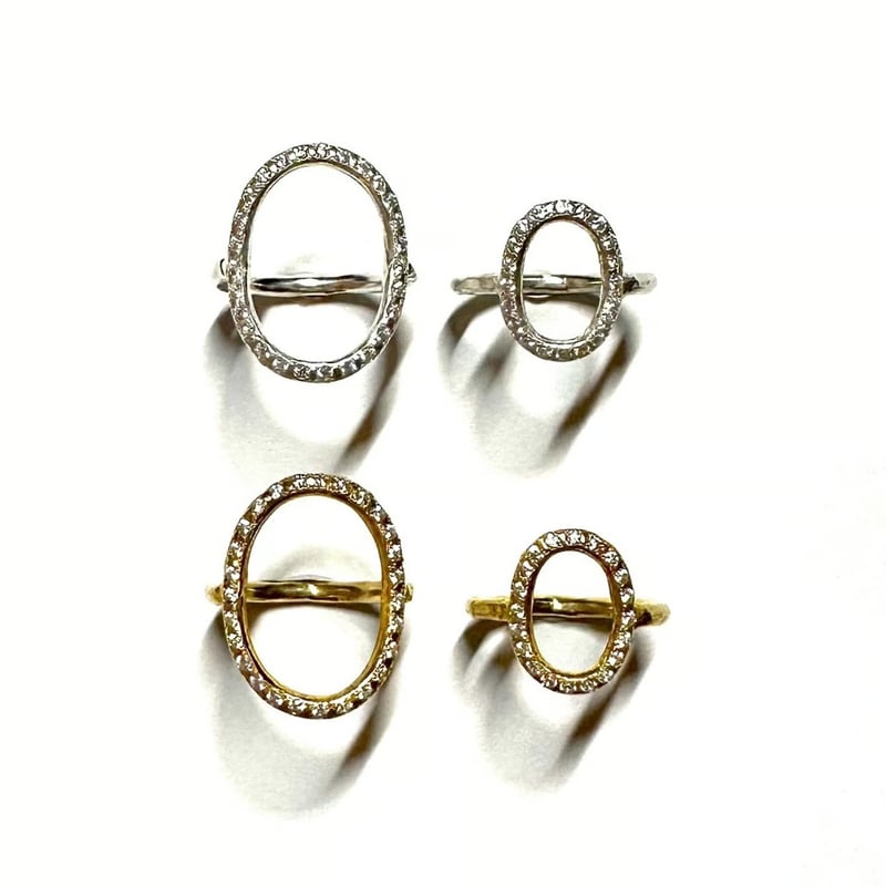 受注生産】Neo circle ring〈Large〉 | nananbijouxxx