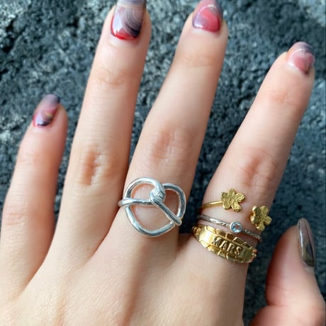 Pretzels ring〈Small〉