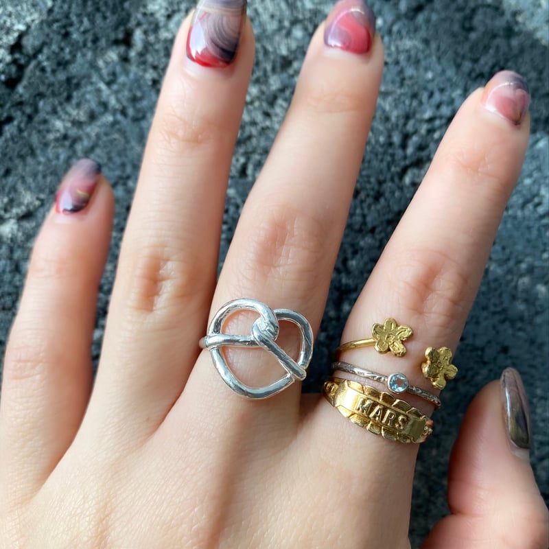 nanan★3つセット オジュール リング Pretzels ring〈Small〉 | nananbijouxxx