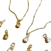 Petite diamond charm
