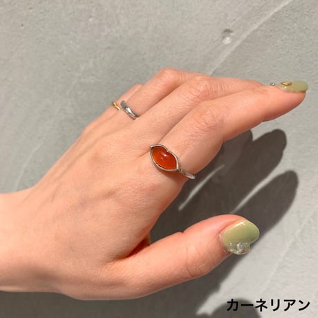 【受注生産】Kiss ring (カボション)