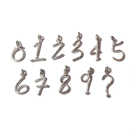 Initial charm〈Silver〉(数字/？)