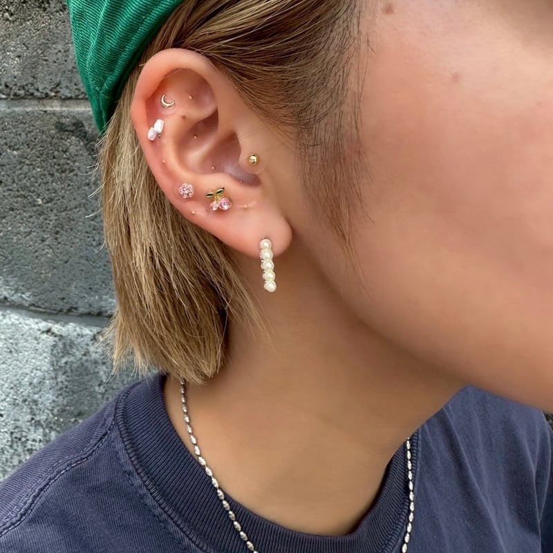 Tiny five pierce (1P) | nananbijouxxx