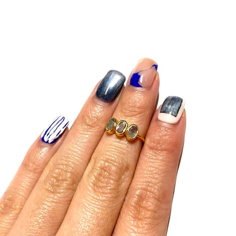 Orion ring (ラブラドライト)