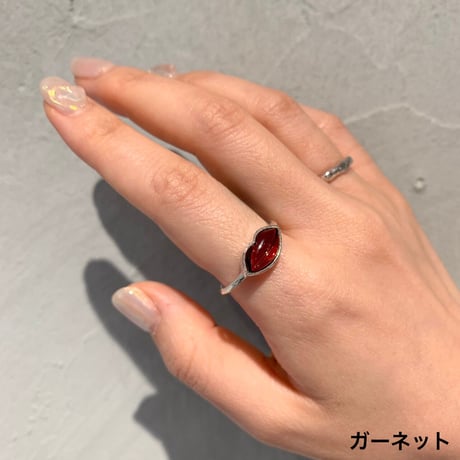 【受注生産】Kiss ring (カボション)