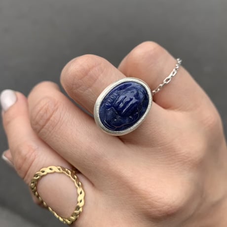 【受注商品】Handshake cameo ring (レギュラーサイズ/Lサイズ)