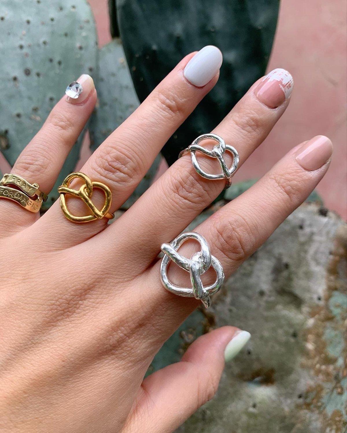 nanan★3つセット オジュール リング Pretzels ring〈Small〉 | nananbijouxxx