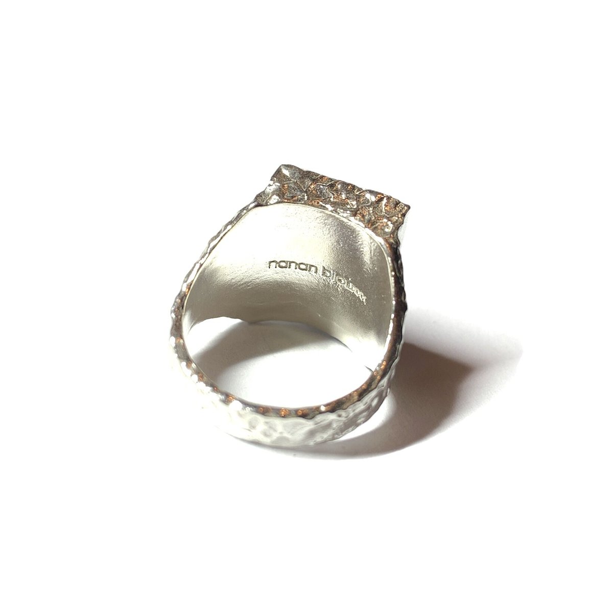 nananbijouxxx モザイクオパール リング 受注生産】Square mosaic opal ring | nananbijouxxx
