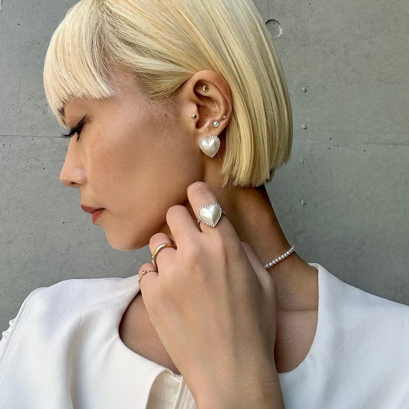Heart Pearl Pierce（ミル） | nananbijouxxx