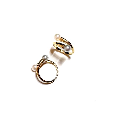 Akoya pearl  by color ring