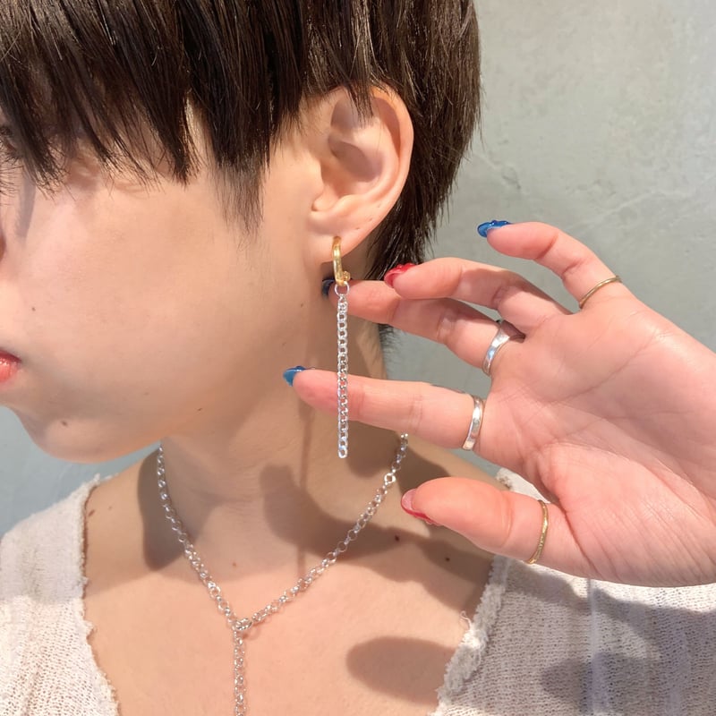 Chain pierce charm (Set) チャームのみ | nananbijouxxx