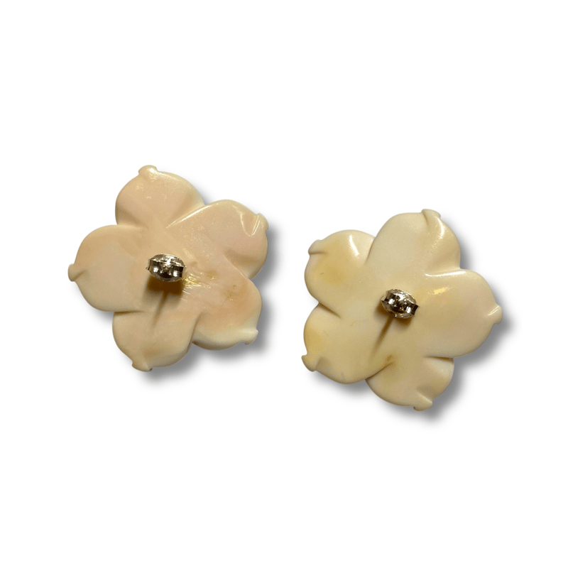 Shell blossom pierce (set) | nananbijouxxx