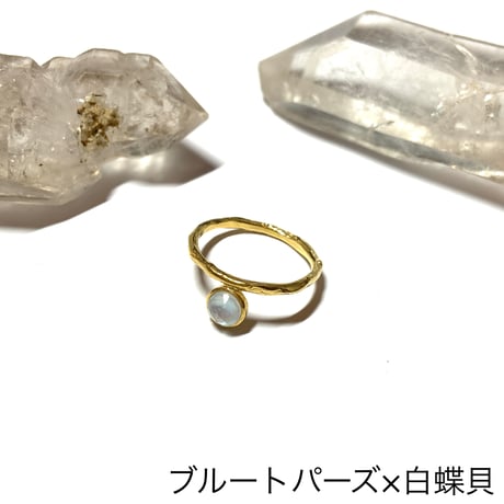 【受注生産】Bijou ring (シルバー)