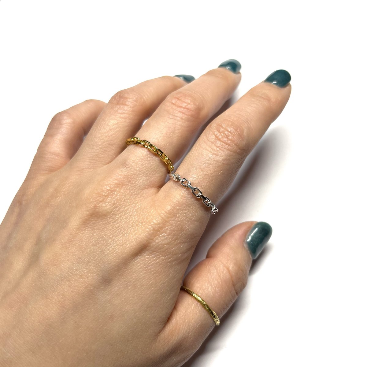 マダラニンゲン　CHAIN RING silver925 マダラニンゲン CHAIN RING silver925 Amazon.co.jp