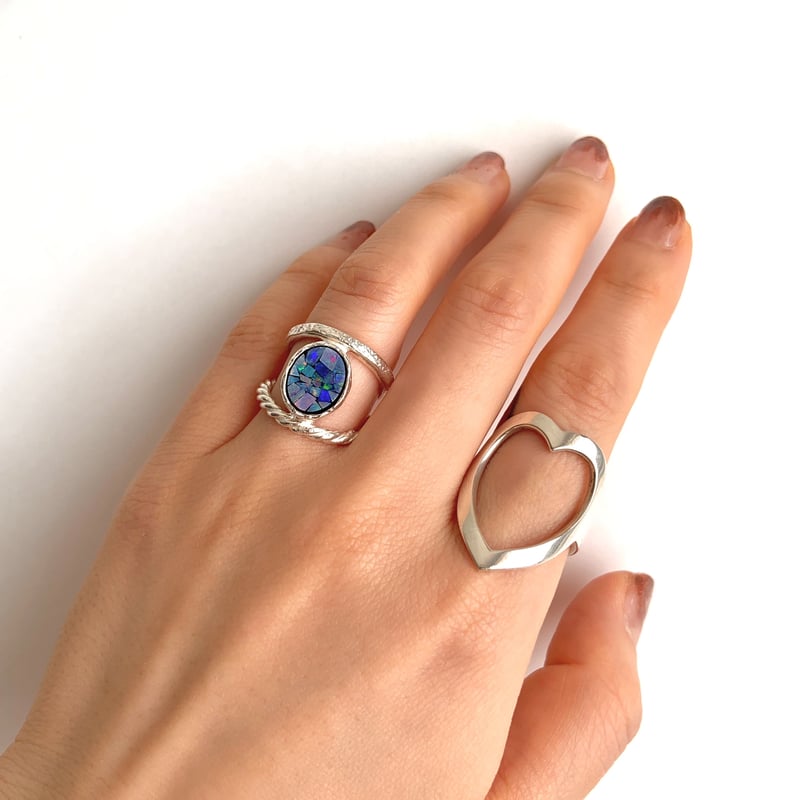 Open heart ring | nananbijouxxx Open heart ring | nananbijouxxx