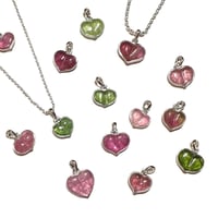 Heart Tourmaline Charm