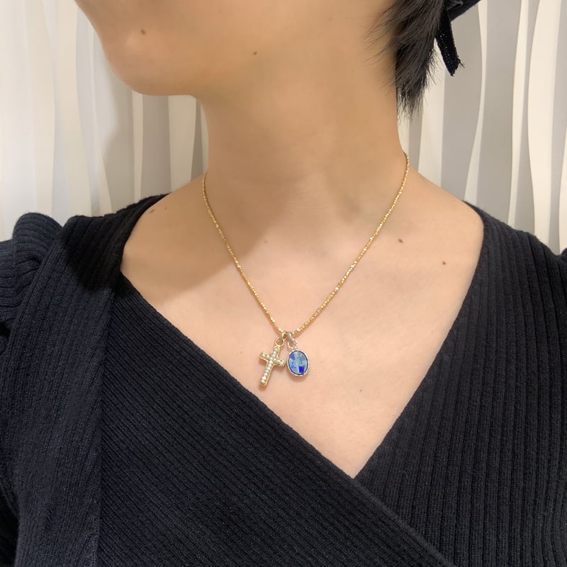 Mosaic opal charm | nananbijouxxx