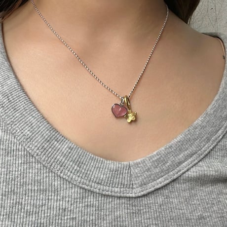 Heart Tourmaline Charm