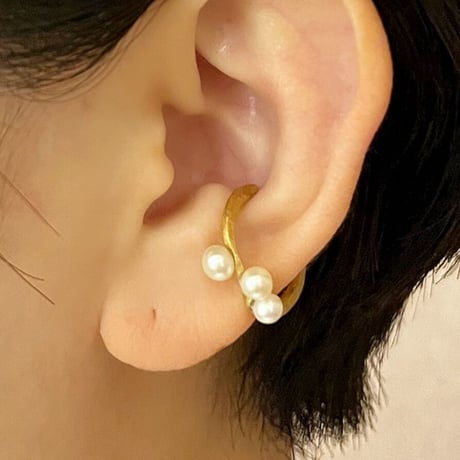 satela 淡水パール イヤーカフ  EC-PL-01A 片耳販売