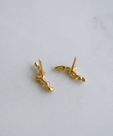 【耳飾り展 期間限定商品】satela 増殖のピアス mks-26-25