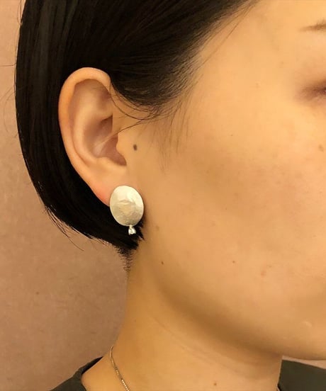 satela  満月 ピアス・イヤリング P-MGT-01B