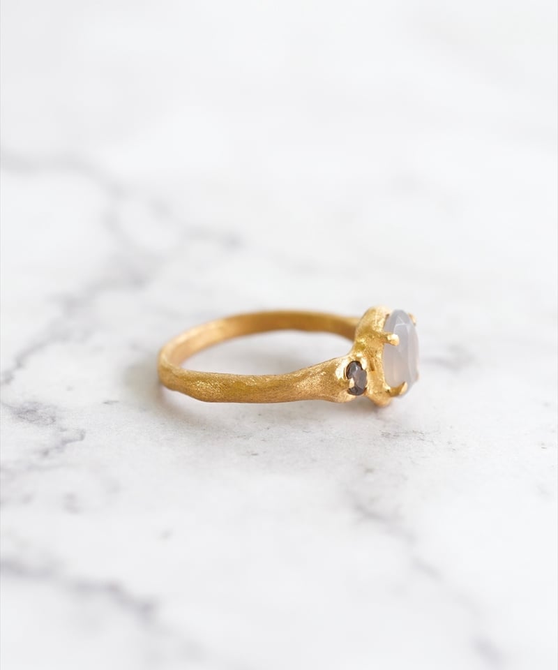 ドゥリなルチルたん！どぅらり ドゥリなルチルたん！どぅらり ルチルクォーツ シルバーリング 指輪