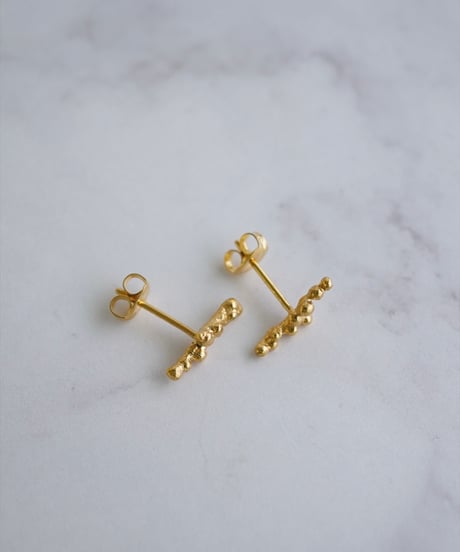 【耳飾り展 期間限定商品】satela 増殖のピアス mks-26-25