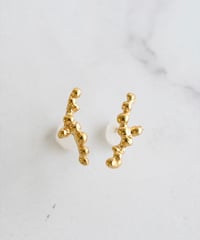 【耳飾り展 期間限定商品】satela 増殖のピアス mks-26-25