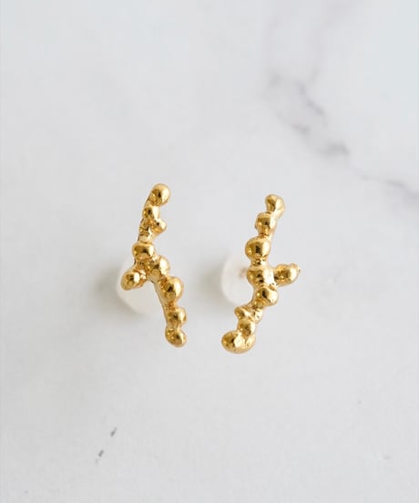 【耳飾り展 期間限定商品】satela 増殖のピアス mks-26-25