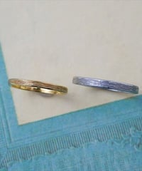 結婚指輪　ML-1414s-K18YG と ML-1414