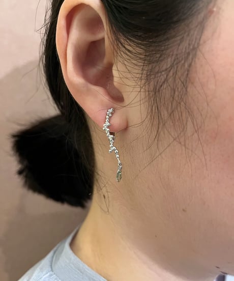 【耳飾り展 期間限定商品】のピアスorイヤリング mks-26-00