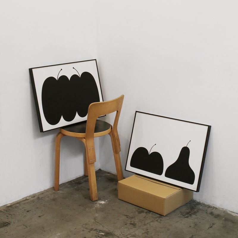 ANDREAS SAMUELSSON & PAPIER LABO.〈POSTER／APPLE