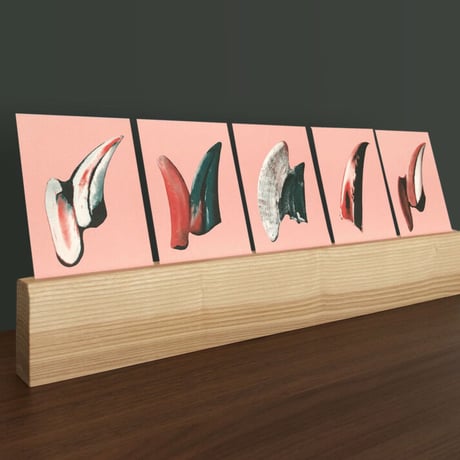 BIENVENUE STUDIOS〈WOOD CARD DISPLAY_LONG_LARGE〉