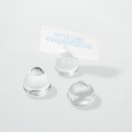 YOKO ANDERSSON YAMANO〈GLASS CARD STAND〉（6TYPES）