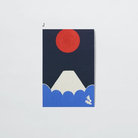 型染工房たかだ〈富士山_和紙染絵〉（12TYPES）