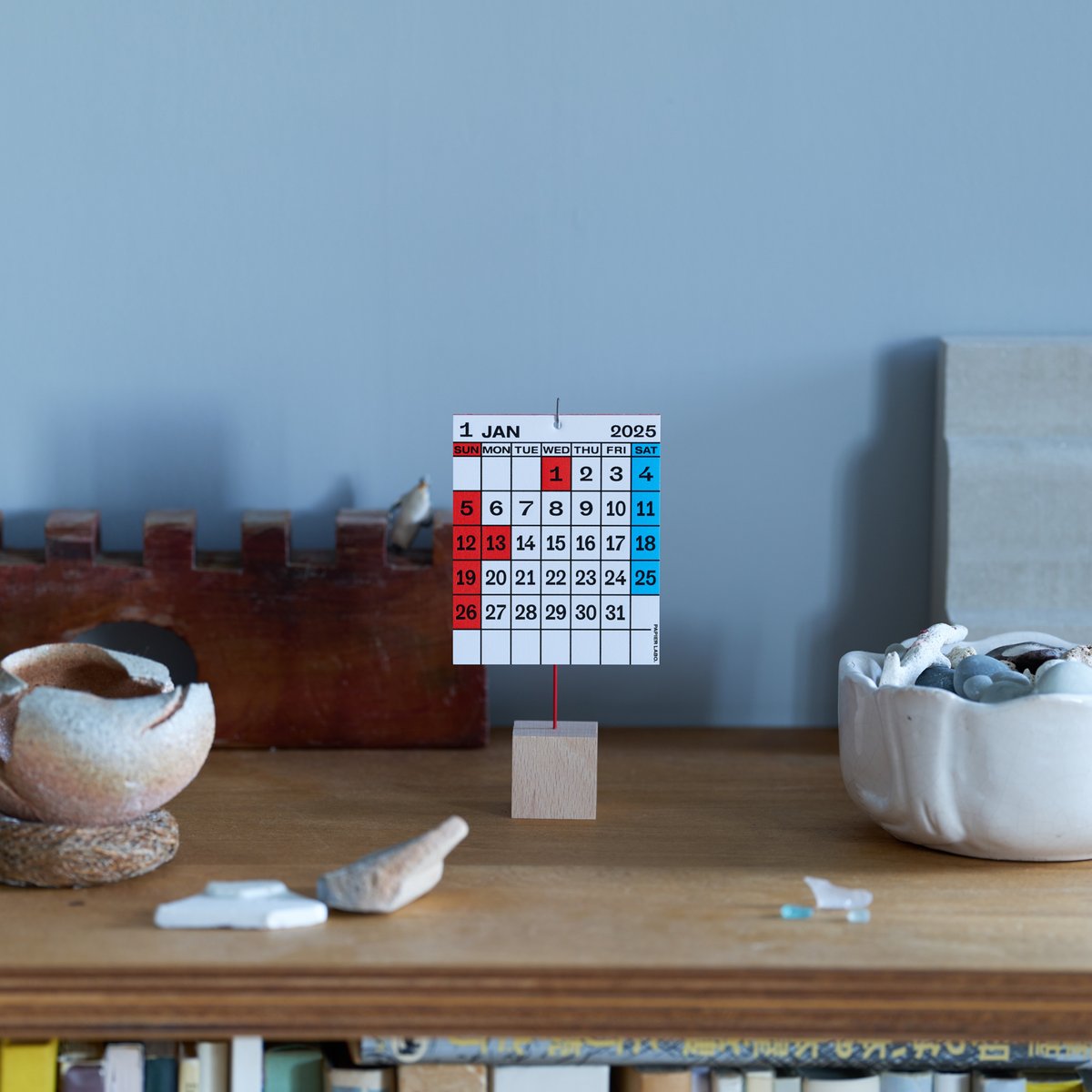四月の魚 × PAPIER LABO.〈WIRE CALENDAR STAND〉 | PAPI