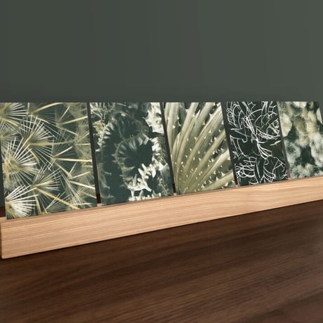 BIENVENUE STUDIOS〈WOOD CARD DISPLAY_LONG_MEDIUM〉