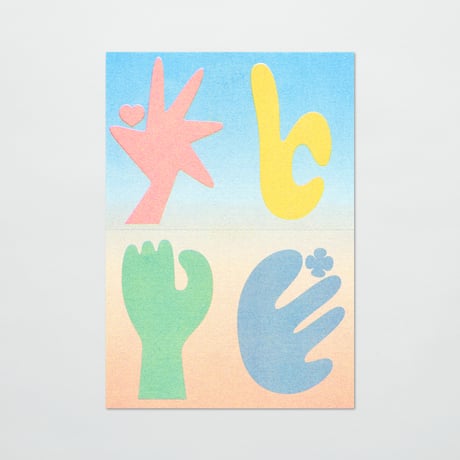 PAPIER LABO.〈HANDS CARDS〉