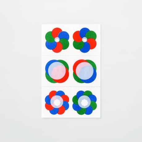 SAKURA KASHIWAZAKI＆PAPIER LABO.〈FLOWER RING CARD〉