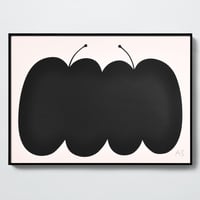 ANDREAS SAMUELSSON & PAPIER LABO.〈POSTER WITH FRAME／TWO  APPLES〉