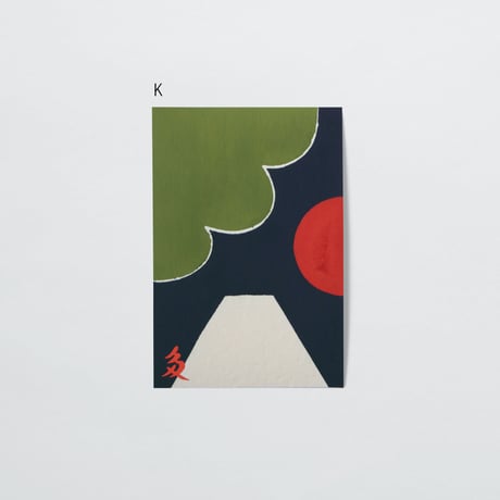 型染工房たかだ〈富士山_和紙染絵〉（12TYPES）