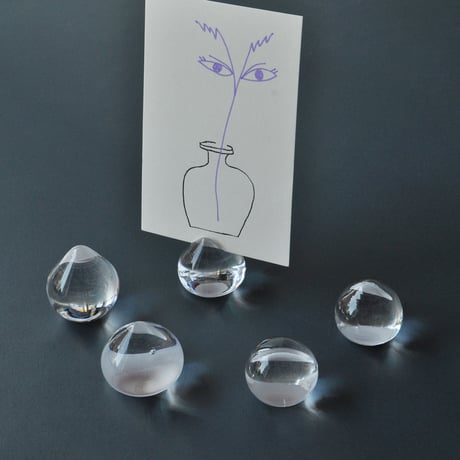 YOKO ANDERSSON YAMANO〈GLASS CARD STAND〉（6TYPES）