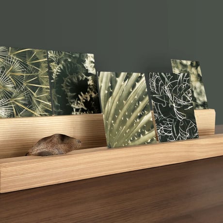 BIENVENUE STUDIOS〈WOOD CARD DISPLAY_LONG_LARGE〉