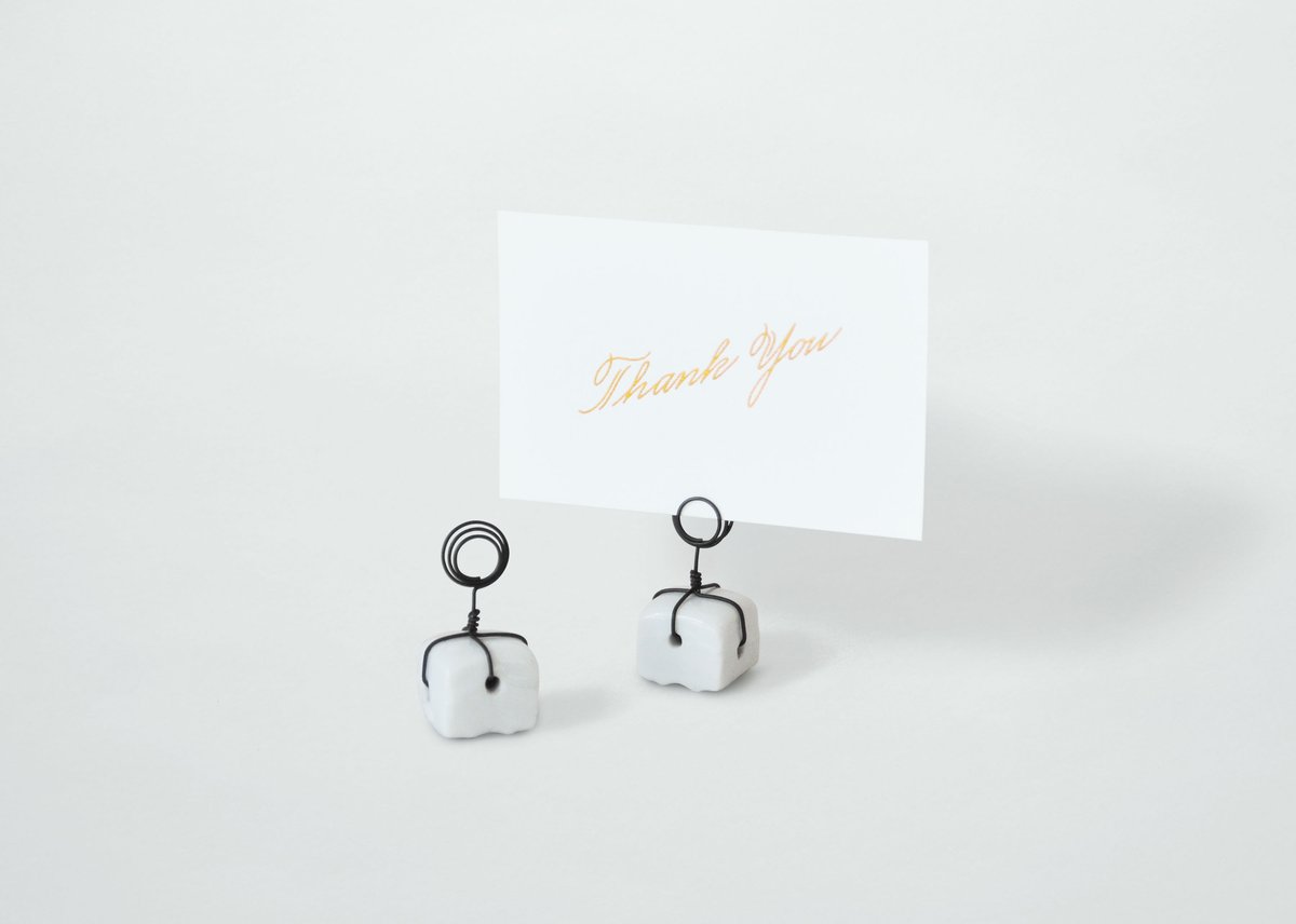 MASAO SEKI〈CERAMIC CARD STAND〉 | PAPIER LABO.