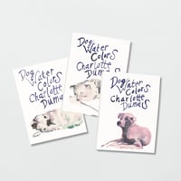 CHARLOTTE DUMAS〈DOG WATER COLORS〉