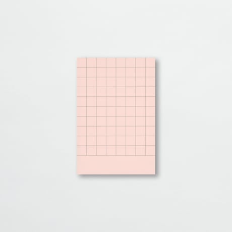 DONALD JUDD 〈MEMO PAD〉