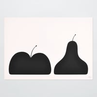 ANDREAS SAMUELSSON & PAPIER LABO.〈POSTER／APPLE & PEAR〉
