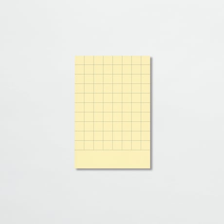 DONALD JUDD 〈MEMO PAD〉